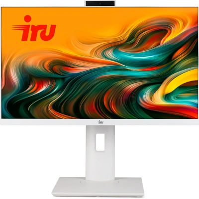 Моноблок IRU Tactio 23IW 23.8" Full HD i5 1235U (1.3) 16Gb SSD512Gb Iris Xe CR Windows 11 Pro GbitEth WiFi BT 65W Cam белый 1920x1080 (RUS)