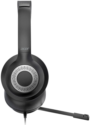 Наушники с микрофоном Acer OHW309 черный 2.8м накладные USB оголовье (ZL.HDSEE.004)