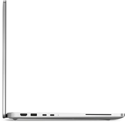 Ноутбук Dell Pro 16 Plus PB16250 Core Ultra 5 235U 16Gb SSD512Gb Intel Graphics 16" IPS FHD+ (1920x1200) Linux grey WiFi BT Cam (PRO16PL-5658)