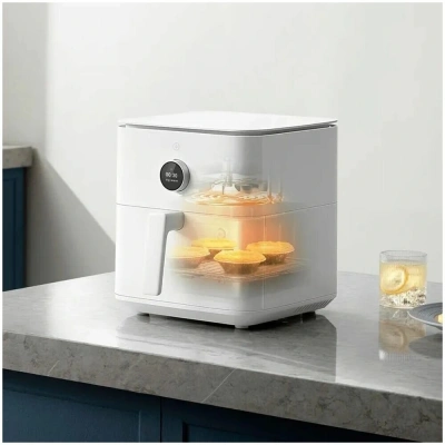 Аэрогриль Xiaomi Smart Air Fryer 6.5L EU 6.5л 1800Вт белый (BHR7358EU)
