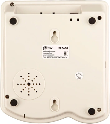 Телефон проводной Ritmix RT-520 слоновая кость