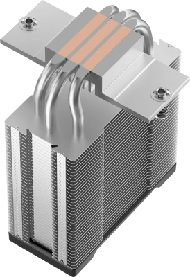 Устройство охлаждения(кулер) Deepcool AG300 G2 Soc-AM5/AM4/1200/1700/1851 серебристый/черный 4-pin 24.59-31dB Al+Cu 160W 416gr Ret (R-AG300-BKAMMG2)