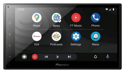 Автомагнитола Pioneer DMH-A4450BT 2DIN 4x50Вт DSP 6.8" 3 ПДУ RDS