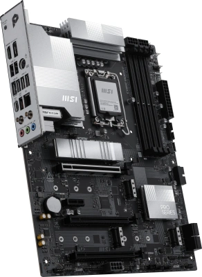 Материнская плата MSI PRO Z890-P WIFI6E Soc-1851 Intel Z890 4xDDR5 ATX AC`97 8ch(7.1) 5Gigabit RAID+HDMI+DP