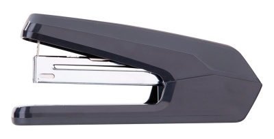 Степлер настольный Deli E0464BLACK Exceed 24/6 26/6 (25листов) черный 100скоб металл/пластик закрытый/открытый коробка