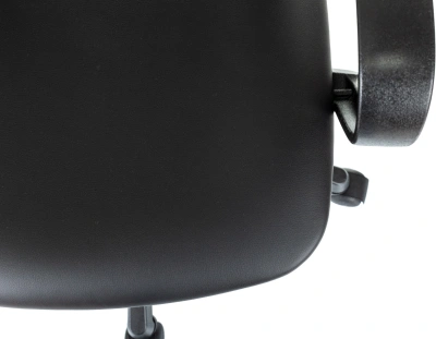 Кресло Бюрократ CH-695NLT черный экокожа крестов. пластик