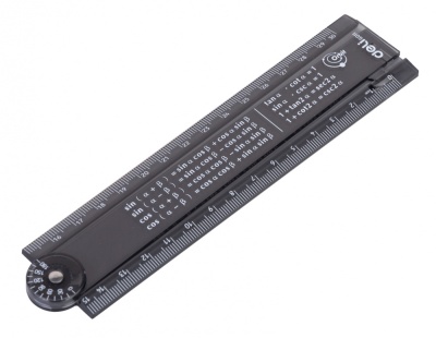 Линейка Deli EG01102 Orbit пластик дл.30см прозрачный/тонированный складная пластиковый пакет с европодв.