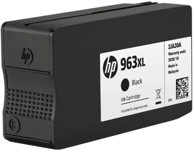 Картридж струйный HP 963XL 3JA30AE черный (2000стр.) для HP OfficeJet Pro 901x/902x HP