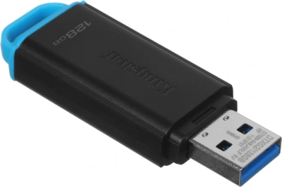 Флеш Диск Kingston 128GB DataTraveler Exodia DTXG2/128GB USB3.0 черный/голубой