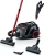 Пылесос Bosch BGS41POW1 700Вт черный/красный