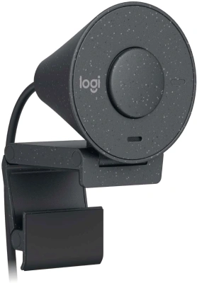 Камера Web Logitech HD Webcam Brio 300 черный 2Mpix (1920x1080) USB Type-C с микрофоном (960-001438)