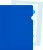 Папка-уголок Бюрократ -E310N/1BLU непрозрачный A4 пластик 0.18мм синий Папка-уголок Бюрократ -E310N/1BLU непрозрачный A4 пластик 0.18мм синий