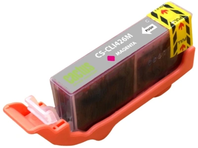 Картридж струйный Cactus CS-CLI426M CLI-426M пурпурный (9мл) для Canon Pixma MG5140/5240/6140/8140/MX884 с чипом