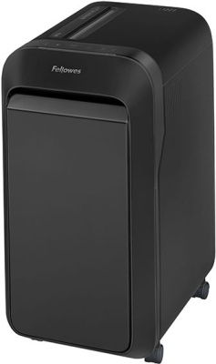 Шредер Fellowes PowerShred LX221 черный (секр.P-5) перекрестный 20лист. 30лтр. скрепки скобы пл.карты