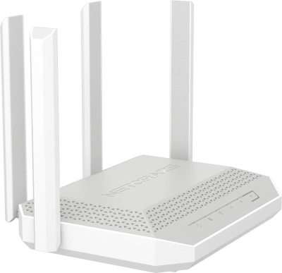 Роутер беспроводной Keenetic Netcraze Hopper 4G+ (NC-2312) AX3000 10/100/1000BASE-TX/4G cat.6 белый
