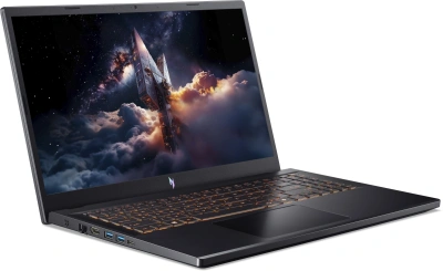 Ноутбук Acer Nitro V 15 ANV15-52-54UP Core 5 210H 16Gb SSD1Tb NVIDIA GeForce RTX5050 8Gb 15.6" IPS FHD (1920x1080) без ОС black WiFi BT Cam (NH.QZ7CD.00A)