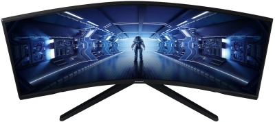 Монитор Samsung 34" Odyssey G5 LC34G55TWWPXEN черный VA LED 21:9 HDMI матовая 250cd 178гр/178гр 3440x1440 165Hz FreeSync Premium DP UW 5.6кг
