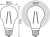 Лампа филам. Gauss Filament 18Вт цок.:E27 груша 220B св.свеч.бел.теп. (упак.:10шт) (102902118) Лампа филам. Gauss Filament 18Вт цок.:E27 груша 220B св.свеч.бел.теп. (упак.:10шт) (102902118)