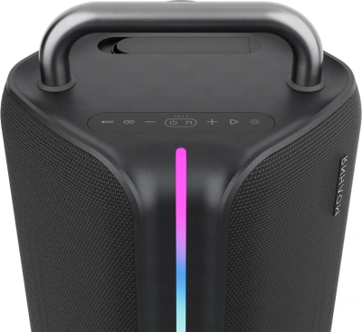 Колонка порт. Ural Молния Бит черный 420W 1.1 BT/3.5Jack/USB-C 10м 8000mAh (УРАЛ МОЛНИЯ БИТ)