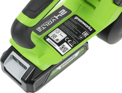 Цепная пила Greenworks G24CS25K2 аккум. дл.шины:10" (25cm) 1аккум. 2Ач ЗУ (2007707UA)