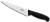Нож кухонный Victorinox Fibrox (5.2003.15) стальной разделочный лезв.150мм прямая заточка черный блистер