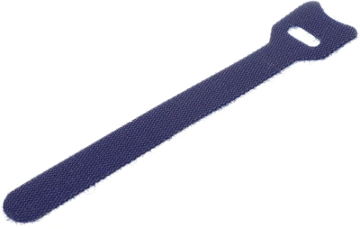Хомут-липучка Lanmaster LAN-VCM125-BL 125x12мм (упак:20шт) нейлон/полиэтилен внутри помещений синий