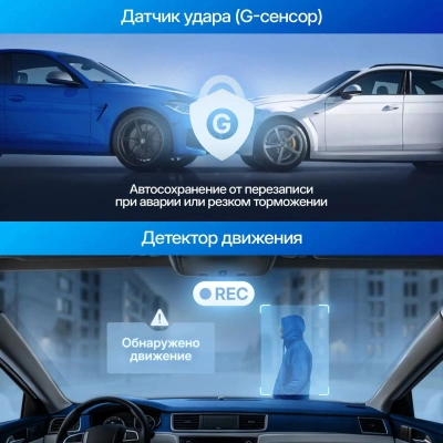 Видеорегистратор TrendVision VICTORY DUAL черный 2Mpix 1080x1920 1080p 170гр. GP6248