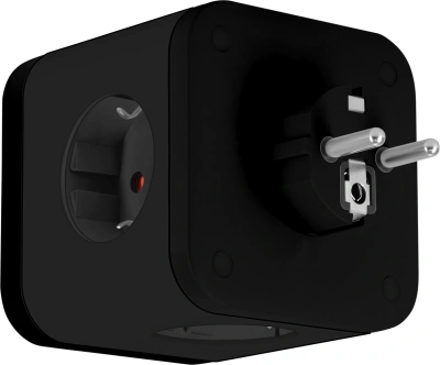 Сетевой разветвитель Buro BU-PW3UC-B (3 розетки) черный (коробка)