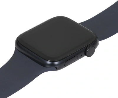 Смарт-часы Apple Watch SE 3 2025 A3325 44мм OLED корп.темная ночь Sport Band рем.темная ночь разм.брасл.:S/M (MEHN4J/A)