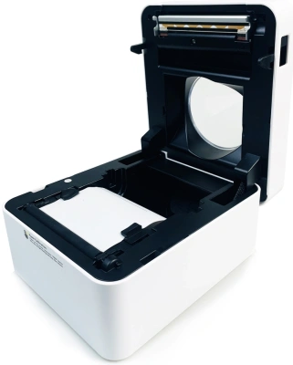 Термопринтер Cactus CS-TP-D410U-W 203dpi 160мм/с/USB для печ.этик. белый