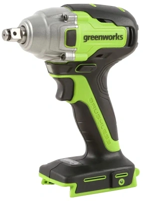 Гайковерт Greenworks 3802907 аккум. патрон:квад.1/2"