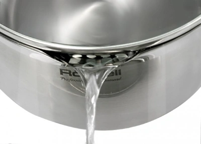 Ковш Rondell Flamme RDS-027 1л. d=14см (с крышкой) стальной
