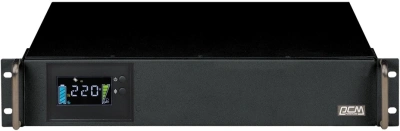 Источник бесперебойного питания Powercom King Pro RM KIN-1500AP LCD 1200Вт 1500ВА черный