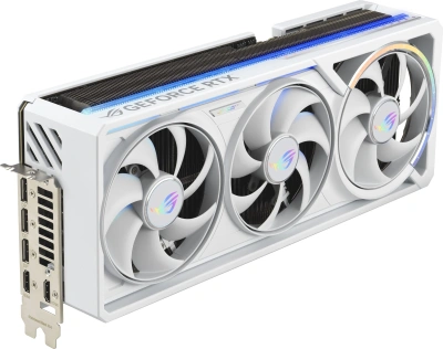 Видеокарта Asus PCI-E 5.0 ROG-ASTRAL-RTX5080-O16G-WHITE NVIDIA GeForce RTX 5080 16Gb 256bit GDDR7 2760/30000 HDMIx2 DPx3 HDCP Ret