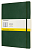 Блокнот Moleskine CLASSIC SOFT QP622K15 XLarge 190х250мм 192стр. клетка мягкая обложка зеленый