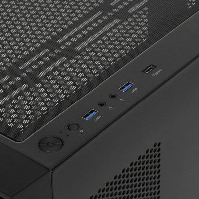 Корпус Chieftec Night Hunter черный без БП E-ATX 11x120mm 3x140mm 1xUSB3.1 audio bott PSU