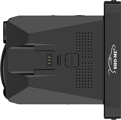 Видеорегистратор с радар-детектором Sho-Me Combo Raptor WiFi черный 1296p 140гр. GPS внутренняя память:2Gb Ambarella A12A35