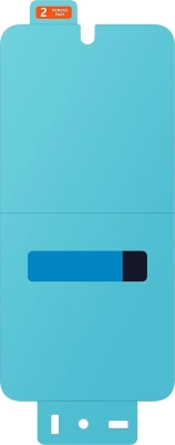 Защитная пленка для экрана Samsung прозрачный для Samsung Galaxy A35 прозрачная 2шт. (EF-UA356CTEGRU)