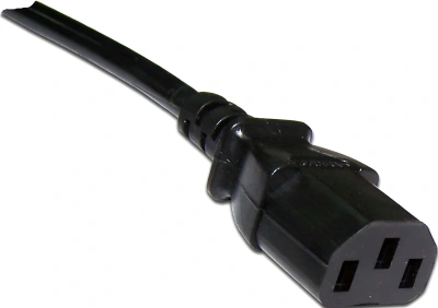 Шнур питания Lanmaster LAN-PP13/SHA-1.0-BK C13-Schuko проводник.:3x0.75мм2 1м 220В 10А черный