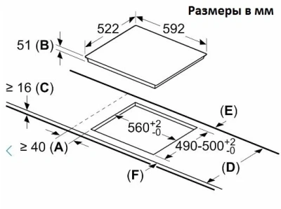 Индукционная варочная поверхность Bosch PUG611AA5E черный