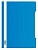 Папка-скоросшиватель Бюрократ Люкс -PSL20BLUE A4 прозрач.верх.лист пластик синий 0.14/0.18