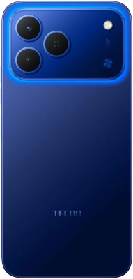 Смартфон Tecno Spark 50 128Gb 6Gb синий моноблок 3G 4G 2Sim 6.78" 720x1600 Android 16 50Mpix 802.11 a/b/g/n/ac/ax NFC GPS GSM900/1800 GSM1900 Protect FM microSD max2048Gb