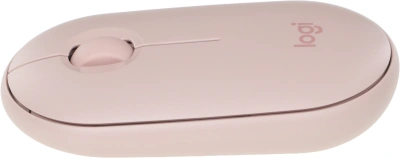 Мышь Logitech Pebble M350 розовый оптическая 1000dpi беспров. BT USB 2but (910-005575)