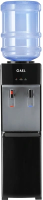 Кулер AEL LD-AEL-425 напольный электронный черный/серебристый