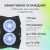 Подставка для ноутбука Digma D-NCP180-2x110RGB 18" 410x280x34мм 20дБ 2xUSB 2x 110ммFAN 700г Fan-control пластик ABS черный
