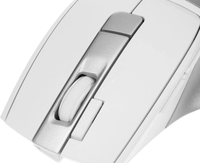 Мышь A4Tech Fstyler FG45CS Air2 белый/серебристый оптическая 2000dpi silent беспров. USB для ноутбука 7but (FG45CS AIR2 USB (SILVER WHITE))
