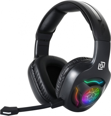 Наушники с микрофоном Оклик HS-L575G черный накладные BT оголовье (1895253)