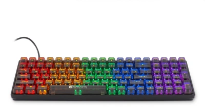 Клавиатура Оклик 915GK механическая черный USB for gamer (1790371) кабель 1.8м