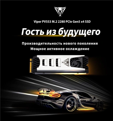 Накопитель SSD Patriot PCIe 5.0 x4 2TB PV553P2TBM28H PV553 M.2 2280