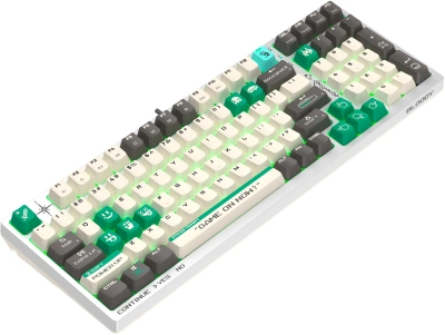 Клавиатура A4Tech S98 Pixels механическая белый/бежевый USB for gamer LED (S98) кабель 1.8м